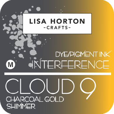 Cloud 9 Interference Ink Pad - Charcoal Gold