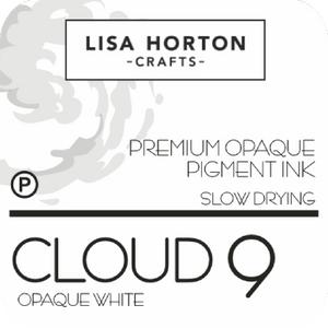 Cloud 9 Slow Drying Opaque Pigment Ink Pad - Opaque White