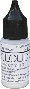 Cloud 9 Slow Drying Pigment Ink Pad Reinker - Opaque White