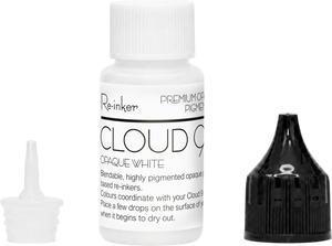 Cloud 9 Slow Drying Pigment Ink Pad Reinker - Opaque White