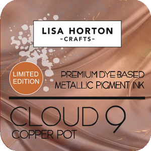 Set of 3 Limited Edition Metallic Ink Pads - Gold, Silver and Copper