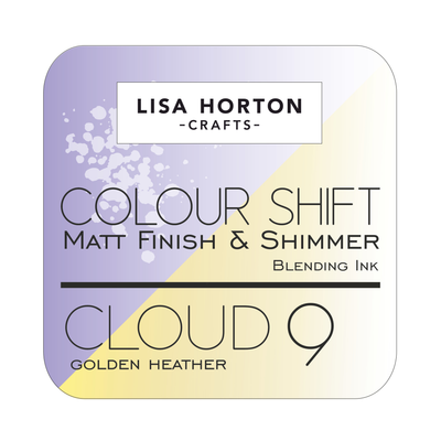 Lisa Horton Crafts Cloud 9 Matt Blending Colour Shift Ink Pad - Golden Heather