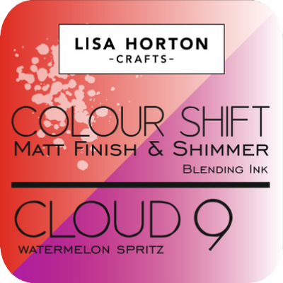 Cloud 9 Matt Blending Colour Shift Ink Pad - Watermelon Spritz