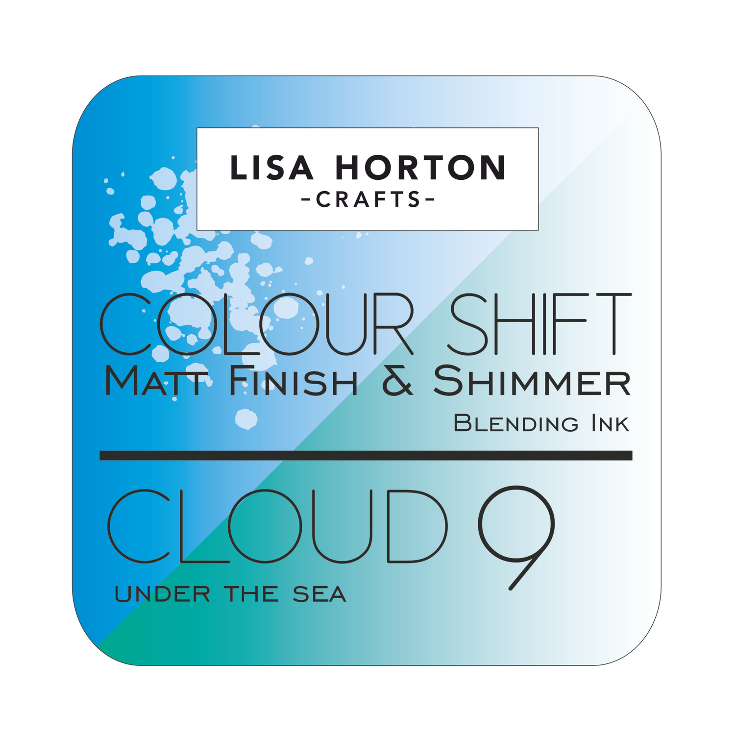 Cloud 9 Matt Blending Colour Shift Ink Pad - Under The Sea