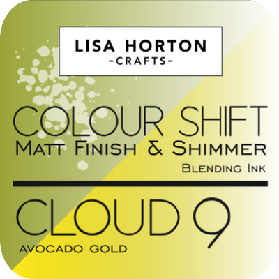 Cloud 9 Matt Blending Colour Shift Ink Pad - Avocado Gold