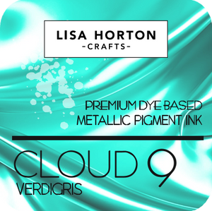 Cloud 9 Metallic Ink Pad - Verdigris
