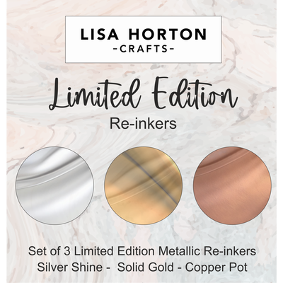 Cloud 9 Limited Edition Metallic Reinkers (Silver Shine, Solid Gold, Copper Pot)