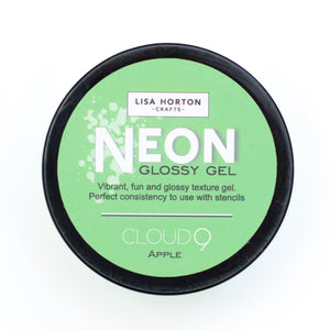 Lisa Horton Crafts Complete Set of 8 Neon Glossy Gels