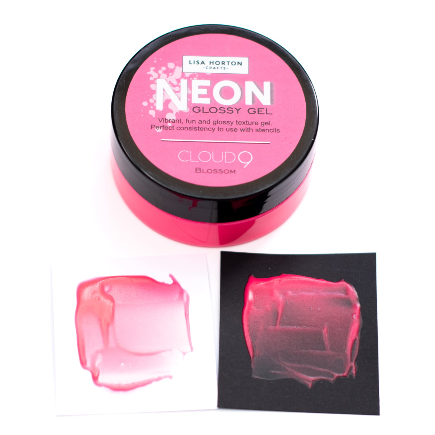 Lisa Horton Crafts Complete Set of 8 Neon Glossy Gels