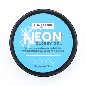 Lisa Horton Crafts Complete Set of 8 Neon Glossy Gels