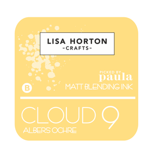 Lisa Horton Crafts 'Picked by Paula' Cloud 9 Matt Blending Ink Pads - Albers Ochre