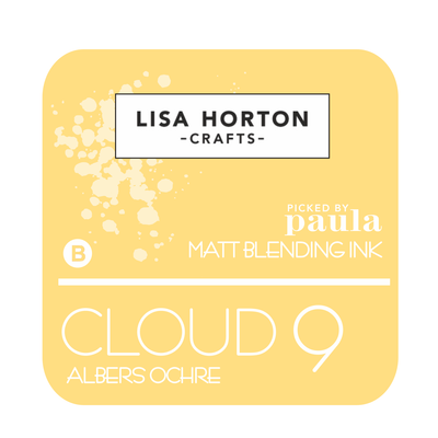 Lisa Horton Crafts 'Picked by Paula' Cloud 9 Matt Blending Ink Pads - Albers Ochre