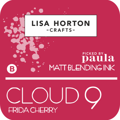Picked by Paula' Cloud 9 Matt Blending Ink Pads - Frida Cherry