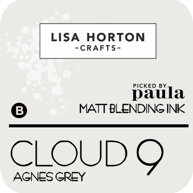 Picked by Paula' Cloud 9 Matt Blending Ink Pads - Agnes Grey