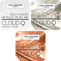 Alchemist Ink Pad Trio - Natural Pearl, Platinum & Rose Gold