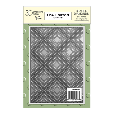 Lisa Horton Crafts Beaded Diamonds 5