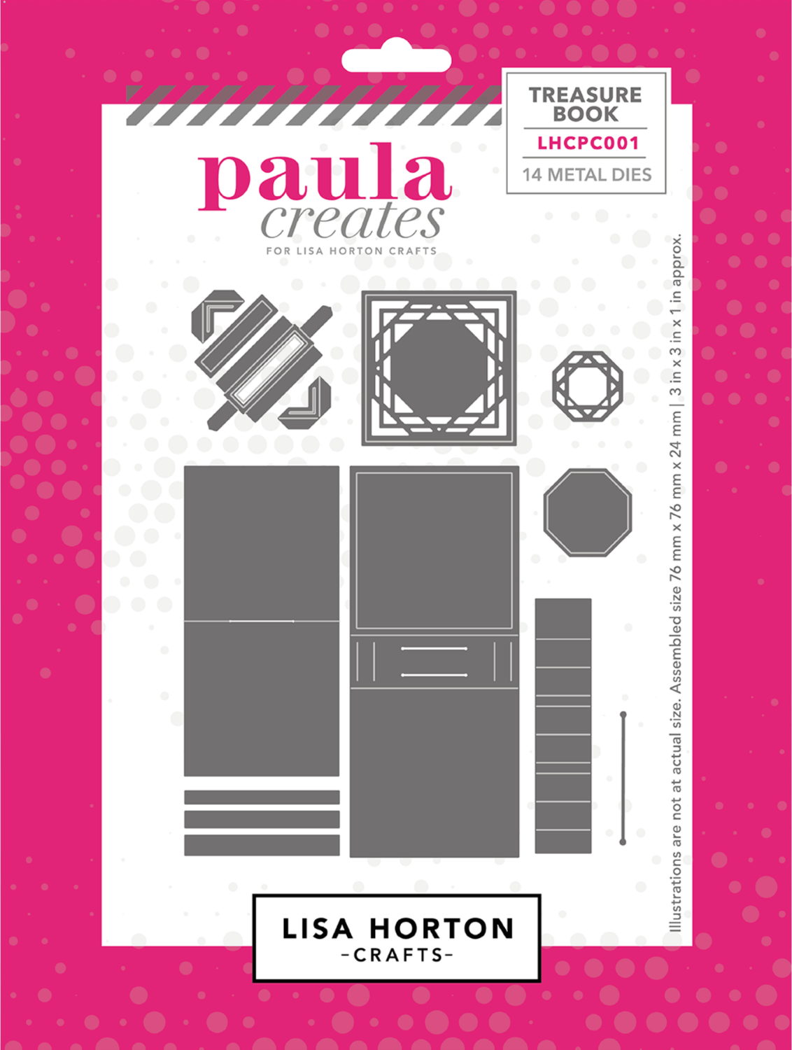 Paula Creates for Treasure Book Die Set