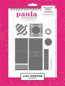 Paula Creates for Treasure Book Die Set