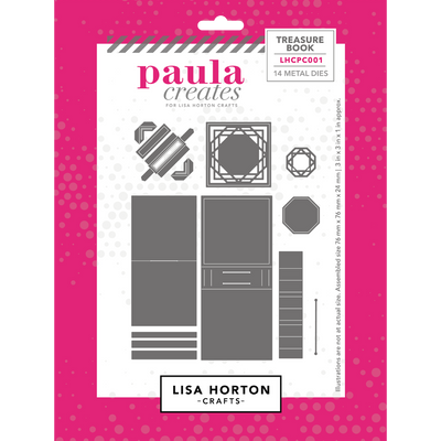 Paula Creates for Treasure Book Die Set