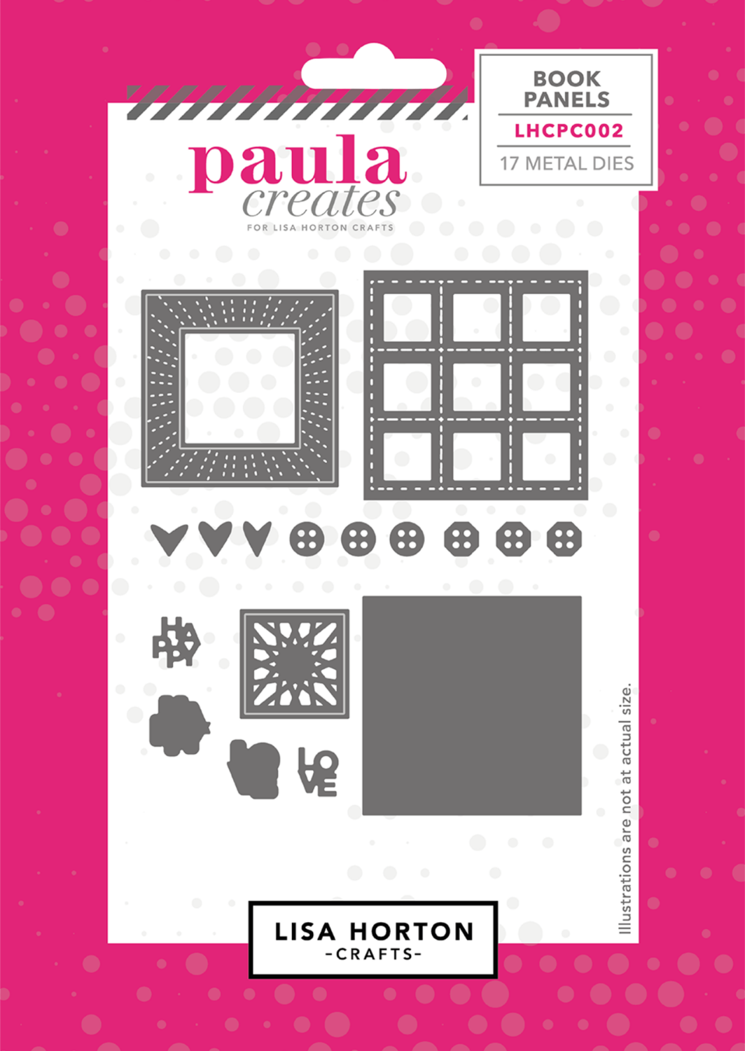 Paula Creates for Treasure Book Panels Die Set