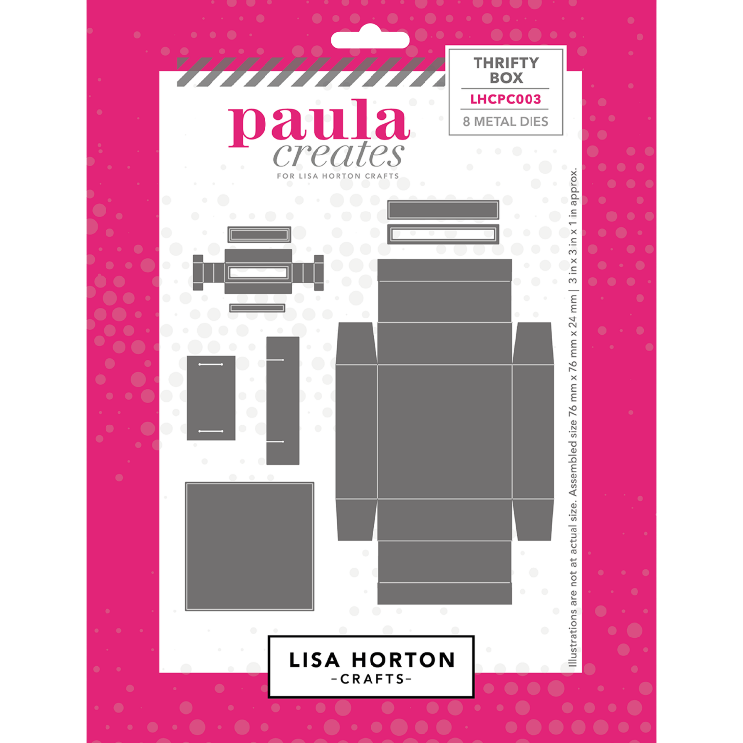 Paula Creates for Thrifty Box Die Set
