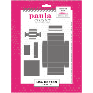 Paula Creates for Lisa Horton Crafts Thrifty Box Die Set