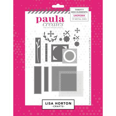 Paula Creates for Thrifty Box Elements Die Set