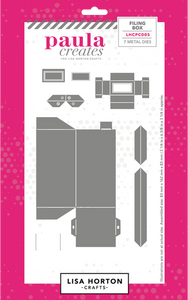 Paula Creates for Die Set - Filing Box