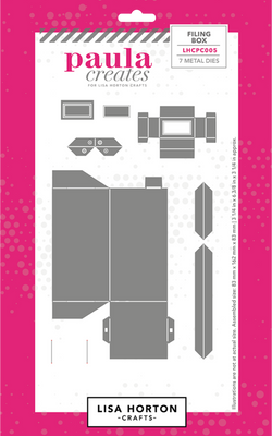 Paula Creates for Die Set - Filing Box