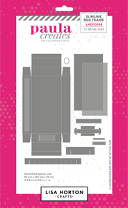 Paula Creates for Box Die Set - Slimline Frame Box