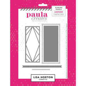 Paula Creates for Die Set - Slimline Panels