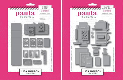 Paula Creates Book Making Die Bundle – Book Bound & Match Book Box