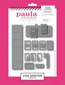 Paula Creates Book Bound Die Set