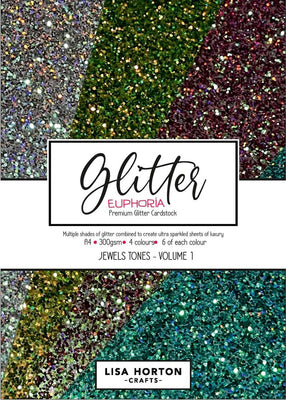 Lisa Horton Crafts Glitter Euphoria Ultra Sparkle Card