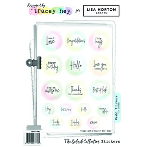 Tracey Hey A5 Washi Stickers