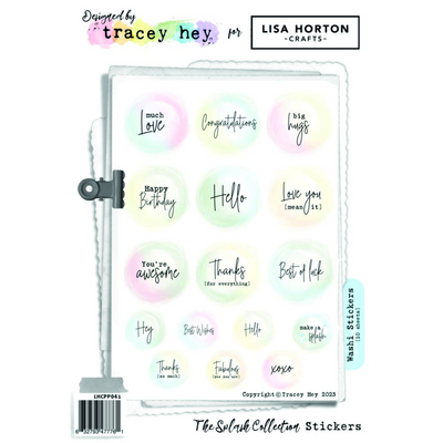 Tracey Hey A5 Washi Stickers