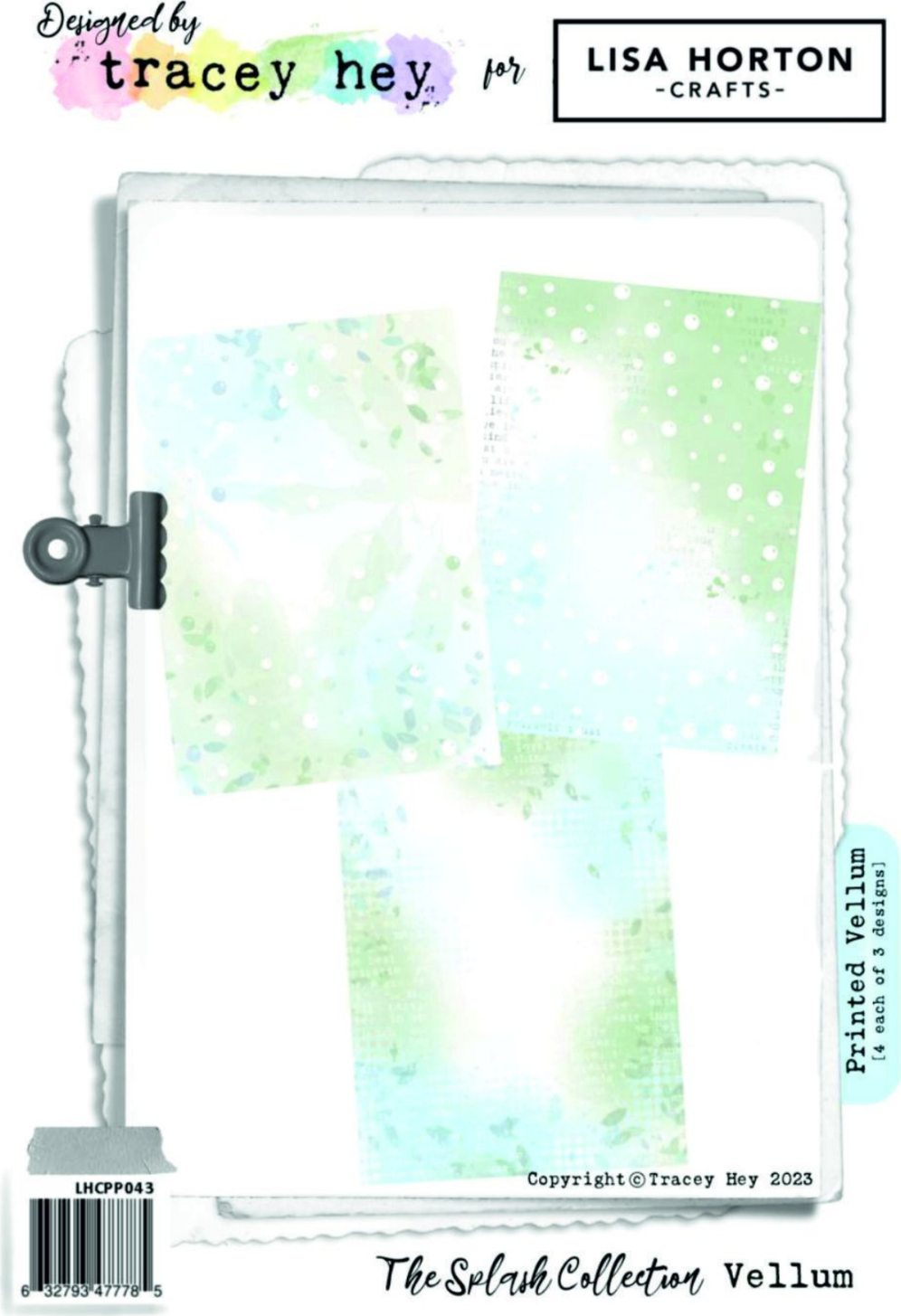 Tracey Hey Bubbles A5 Printed Vellum