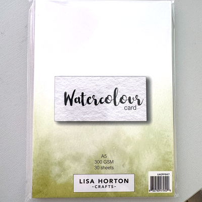 Lisa Horton Crafts A5 Watercolour Card - 30 Sheets