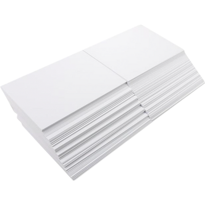 Pack of 200 Watercolour 6 x 6 ’ish’ Cardstock