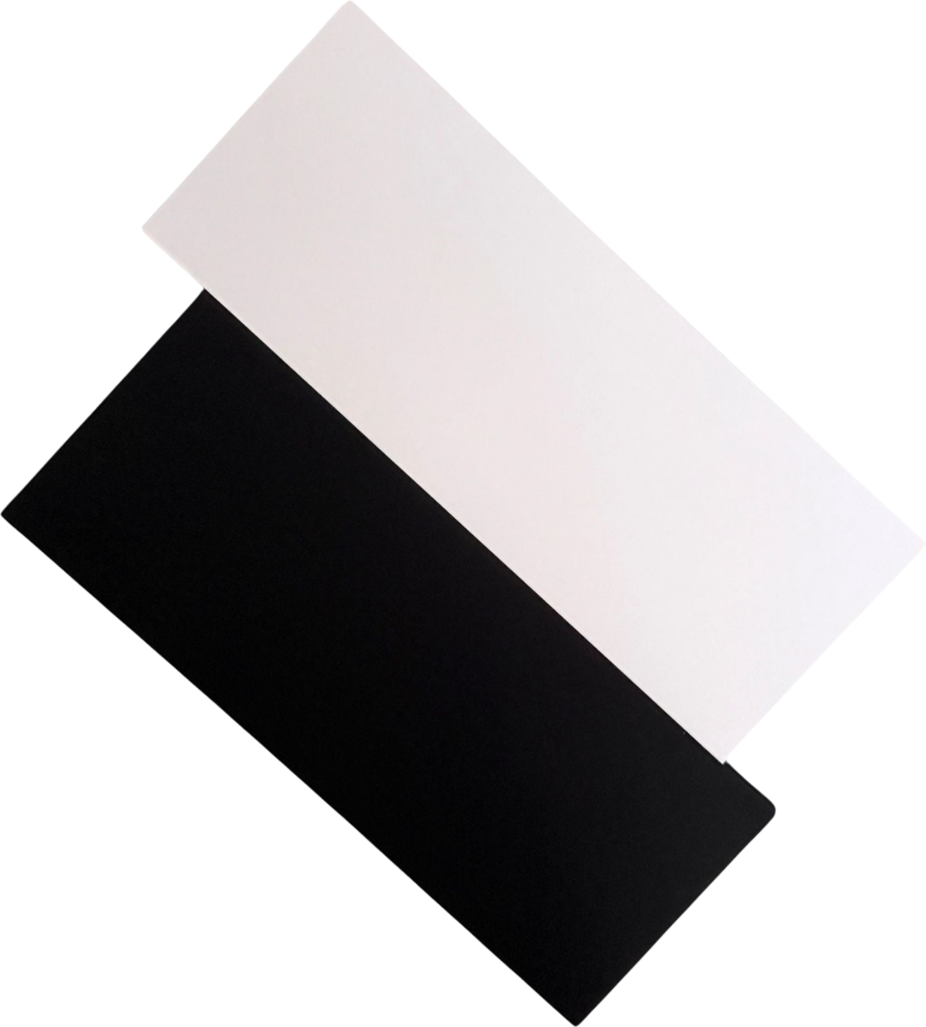Pack of 100 True Black and Super Smooth White A2 Tentfold 'ish' Cardstock