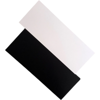 Pack of 100 True Black and Super Smooth White A2 Tentfold 'ish' Cardstock