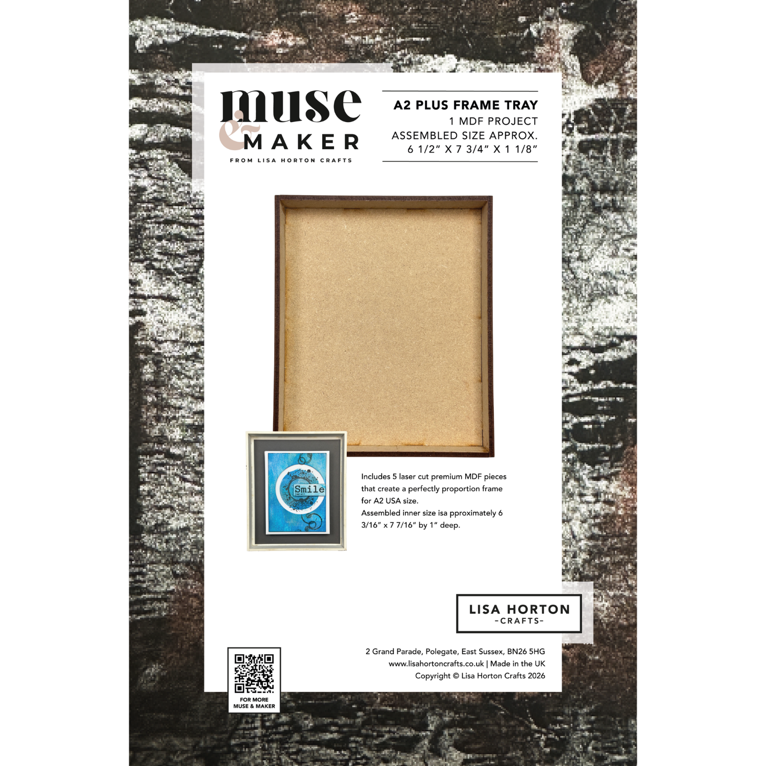 Muse And Maker MDF A2 Plus Box Frame