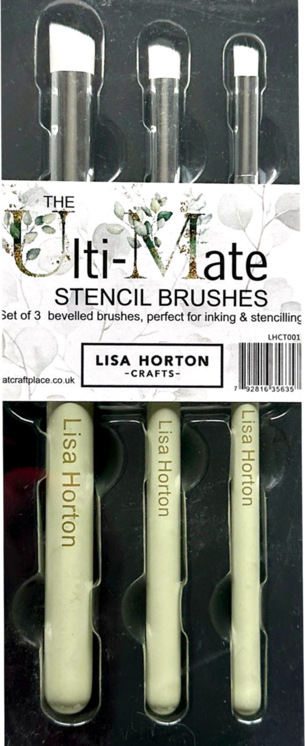 Set of 3 Limited Edition Standard Stencil Brushes