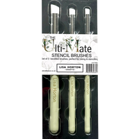 Set of 3 Limited Edition Standard Stencil Brushes