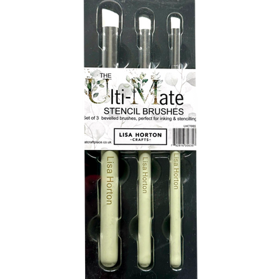 Set of 3 Limited Edition Standard Stencil Brushes