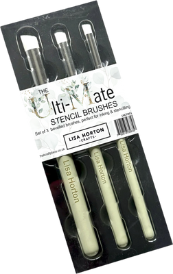 Set of 3 Limited Edition Standard Stencil Brushes