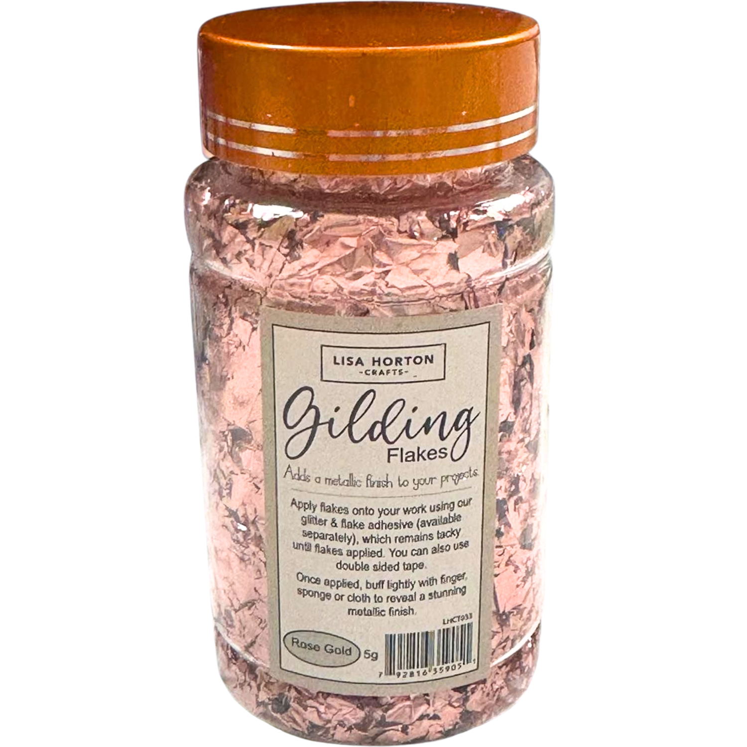Gilding Flakes - Rose Gold