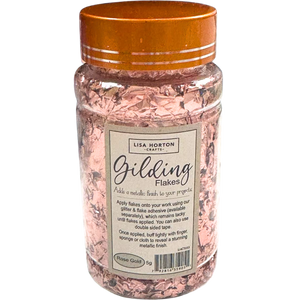 Gilding Flakes - Rose Gold