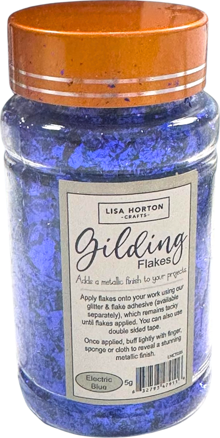 Gilding Flakes - Electric Blue
