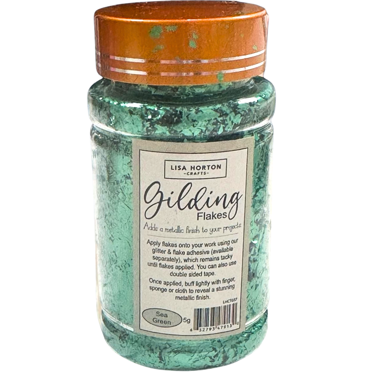Gilding Flakes - Sea Green